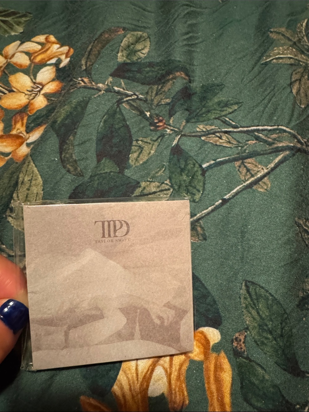 Taylor swift TTPD tortured poets department sticky notepad
